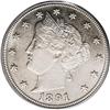 Image 5 : 1891 MS Proof Set PCGS. This set includes: Cent PR64 B 1891 Proof Set PCGS.