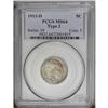 Image 1 : 1913-D 5C Type Two MS64 PCGS. This attractive, well st 1913-D[5C] Type Two MS64 PCGS.