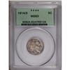 Image 3 : 1914/3 5C MS63 PCGS. FS-014.87. The underdigit 3 is cl 1914/3[5C] MS63 PCGS.