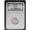 Image 1 : 1917-D 5C MS64 NGC. Decently struck except for a curio 1917-D[5C] MS64 NGC.