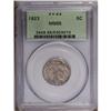 Image 1 : 1923 5C MS65 PCGS. Well defined, but showing rather su 1923[5C] MS65 PCGS.