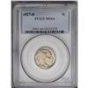 Image 1 : 1927-D 5C MS64 PCGS. Softly struck with satin luster a 1927-D[5C] MS64 PCGS.