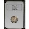 Image 1 : 1927-S 5C MS63 NGC. A delightful example with satiny l 1927-S[5C] MS63 NGC.