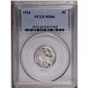 Image 1 : 1934 5C MS66 PCGS. This highly attractive 1934 Buffalo 1934[5C] MS66 PCGS.