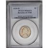 Image 1 : 1939-D 5C Reverse of 1938 MS66 Full Steps PCGS. A ligh 1939-D[5C] Reverse of 1938 MS66 Full Steps PC