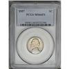Image 3 : 1957 5C MS66 Full Steps PCGS. Honey, powder-blue, and 1957[5C] MS66 Full Steps PCGS.