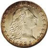 Image 1 : 1795 H10C MS64 NGC. V-5, LM-8, R.3. A die crack throug 1795[H10C] MS64 NGC.