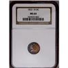 Image 1 : 1832 H10C MS64 NGC. V-1, LM-3, R.1. Orange, ruby-red, 1832[H10C] MS64 NGC.