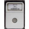 Image 1 : 1834 H10C MS62 NGC. V-4, LM-4, R.1. The variety is con 1834[H10C] MS62 NGC.