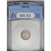 Image 3 : 1848 H10C Medium Date MS63 ANACS, rich sea-green and t 1848[H10C] Medium Date MS63 ANACS,