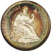 Image 1 : 1863 H10C PR67 S Cameo NGC. Iridescent orange, crimso 1863[H10C] PR67 [img border='0' src='http://ww
