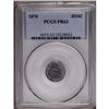 Image 1 : 1870 H10C PR63 PCGS. Ocean-blue toning enlivens this e 1870[H10C] PR63 PCGS.