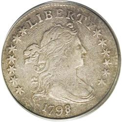 1798/97 10C 16 Stars on Reverse XF40 PCGS. JR-1, R.3. 1798/97[10C] 16 Stars on Reverse XF40 PCGS.