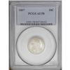 Image 3 : 1807 10C AU58 PCGS. JR-1, R.1. This example is typical 1807[10C] AU58 PCGS.
