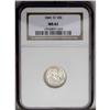 Image 1 : 1841-O 10C MS61 NGC. Whispers of cobalt-blue, lavender 1841-O[10C] MS61 NGC.