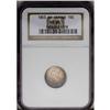 Image 3 : 1853 10C No Arrows MS68 NGC. Fortin-101a. Die clashing 1853[10C] No Arrows MS68 NGC.