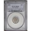 Image 3 : 1853 10C No Arrows MS68 PCGS. Fortin-102. According to 1853[10C] No Arrows MS68 PCGS.