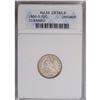 Image 3 : 1856-S 10C --Cleaned--ANACS. AU58 Details. Even though 1856-S[10C]--Cleaned--ANACS. AU58 Details.
