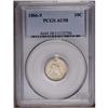 Image 1 : 1866-S 10C AU58 PCGS. This smooth dove-gray better dat 1866-S[10C] AU58 PCGS.