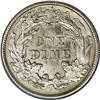 Image 2 : 1866-S 10C MS62 PCGS. Fortin-101. The mintmark is bold 1866-S[10C] MS62 PCGS.