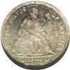 Image 1 : 1874-CC 10C Arrows AU50 NGC. This is one of the most e 1874-CC[10C] Arrows AU50 NGC.
