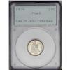 Image 1 : 1876 10C MS65 PCGS. Type One Reverse. Booming luster a 1876[10C] MS65 PCGS.