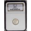 Image 1 : 1879 10C MS65 NGC. Lightly toned with smooth, semi-ref 1879[10C] MS65 NGC.