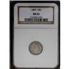 Image 1 : 1897 10C MS65 NGC. This meticulously struck Gem has we 1897[10C] MS65 NGC.