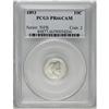 Image 3 : 1893 10C PR66 Cameo PCGS. Flashy and brilliant, the fi 1893[10C] PR66 Cameo PCGS.