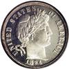 Image 1 : 1894 10C PR66 Cameo PCGS. A glittering-white proof rep 1894[10C] PR66 Cameo PCGS.