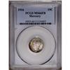 Image 1 : 1916 10C MS66 Full Bands PCGS. Bright satiny luster an 1916[10C] MS66 Full Bands PCGS.