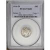 Image 1 : 1916-D 10C VG8 PCGS. This is a pleasing golden-gray re 1916-D[10C] VG8 PCGS.