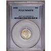 Image 1 : 1918 10C MS65 Full Bands PCGS. The 1918 is a more diff 1918[10C] MS65 Full Bands PCGS.