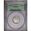 Image 1 : 1918-D 10C MS63 Full Bands PCGS. Swaths of apple-green 1918-D[10C] MS63 Full Bands PCGS.