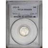 Image 3 : 1921-D 10C MS64 Full Bands PCGS. Peripheral weakness i 1921-D[10C] MS64 Full Bands PCGS.