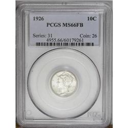 1926 10C MS66 Full Bands PCGS. This largely untoned, b 1926[10C] MS66 Full Bands PCGS.