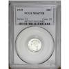 Image 1 : 1929 10C MS67 Full Bands PCGS. Blast-white, brilliant, 1929[10C] MS67 Full Bands PCGS.