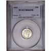 Image 1 : 1931 10C MS66 Full Bands PCGS. Lustrous surfaces are v 1931[10C] MS66 Full Bands PCGS.