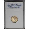 Image 1 : 1942/1 10C --Cleaned--ANACS. AU50 Details. A glossy hon 1942/1[10C]--Cleaned--ANACS. AU50 Details.