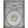 Image 1 : 1982 10C No P MS67 PCGS. Light tinges of silver-gray a 1982[10C] No P MS67 PCGS.