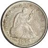Image 1 : 1875-CC 20C XF45 ANACS. The highpoints of the Seated L 1875-CC[20C] XF45 ANACS.