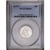 Image 1 : 1875-S 20C MS64 PCGS. MPD-004. A satiny and brilliant 1875-S[20C] MS64 PCGS.