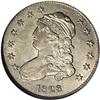 Image 1 : 1828 25C AU55 NGC. B-1, R.1. Well struck and satiny, w 1828[25C] AU55 NGC.