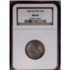 Image 3 : 1838 25C No Drapery MS64 NGC. Briggs 1-A, Open Claws R 1838[25C] No Drapery MS64 NGC.