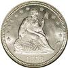 Image 1 : 1858 25C MS66 NGC. A sizeable mintage of 7.368 million 1858[25C] MS66 NGC.