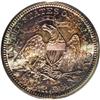 Image 2 : 1876-S 25C MS65 PCGS. Type II Reverse. All letters in 1876-S[25C] MS65 PCGS.