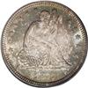 Image 1 : 1877-S 25C MS65 PCGS. Moderately toned and well struck 1877-S[25C] MS65 PCGS.