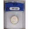 Image 1 : 1885 25C PR64 ANACS. A dazzling, mostly brilliant spec 1885[25C] PR64 ANACS.