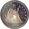 Image 1 : 1889 25C PR66 Cameo PCGS. The lovely original toning o 1889[25C] PR66 Cameo PCGS.