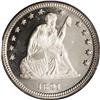 Image 1 : 1891 25C PR66 Deep Cameo PCGS. This gorgeous Gem displ 1891[25C] PR66 Deep Cameo PCGS.